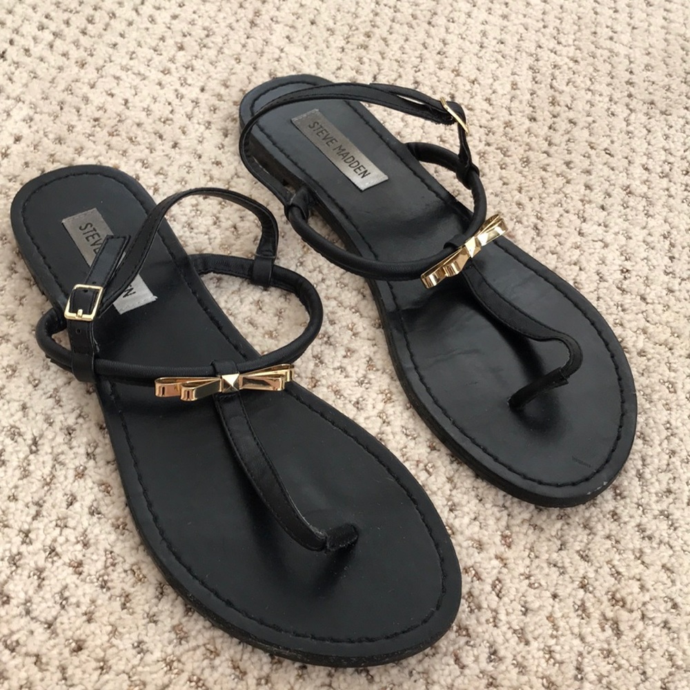 Steve Madden Thong Bow Sandals